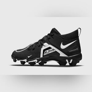 Nike Alpha Menace 3 Shark Football Youth Boys Cleat Black
